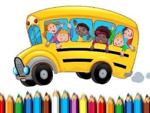 Creative School Bus Color Studio