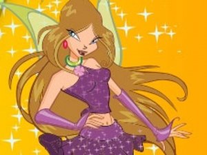 Flora Fairy Dress Up Game