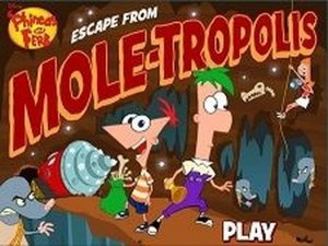Phineas and Ferb Moletropolis Adventure