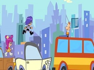 Puffy AmiYumi Traffic Runner