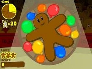 Gingerbread Circus Dart Challenge