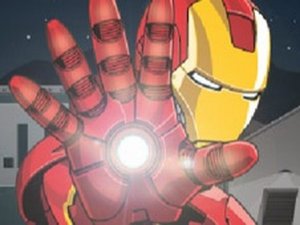 Iron Man Assault on A.I.M Arcade Game