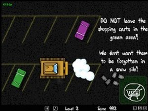 Snow Plow Driving Game