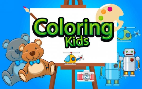 Coloring Kids: Creative Drawing & Painting Online Game