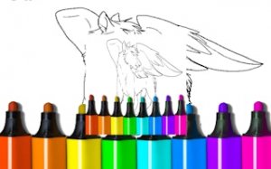 Canine Coloring Studio for Young Artists