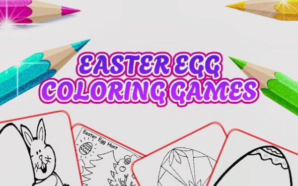 Easter Egg Coloring Games: Free Online Coloring Pages