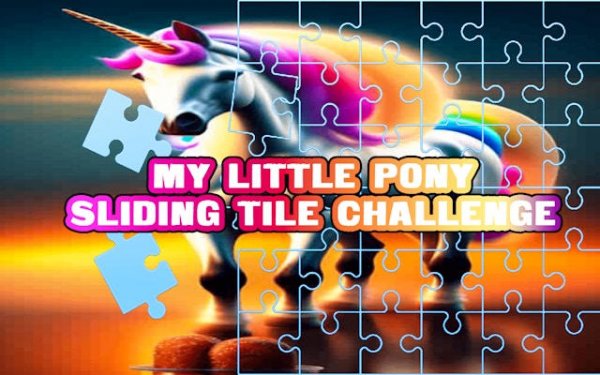 My Little Pony Sliding Tile Puzzle Game Online
