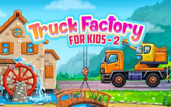 Truck Factory for Kids 2 - Educational Building Game Online