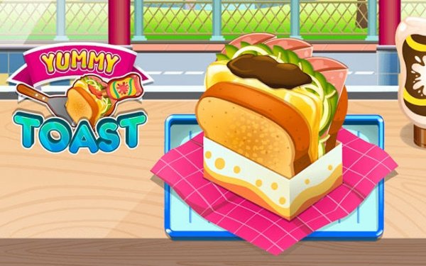 Yummy Toast: Cooking Game Online